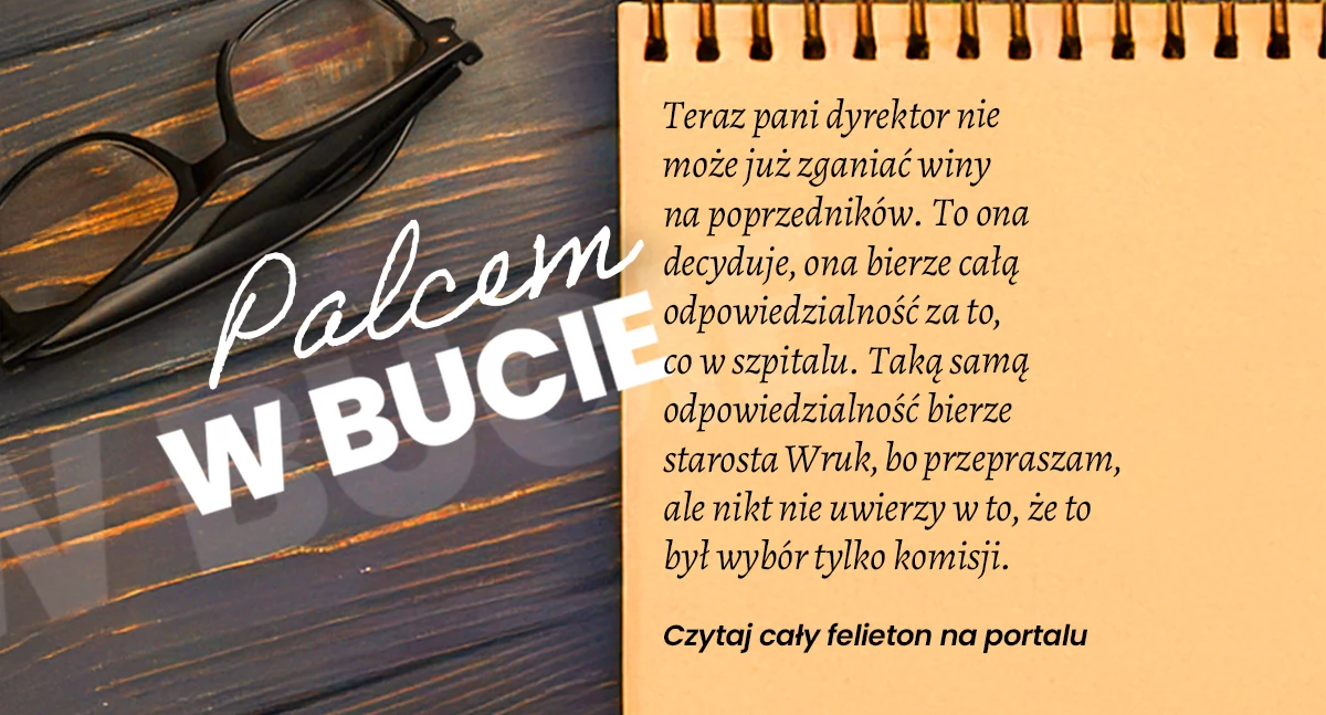 Zdrowie Uroda Szpital, Palcem bucie [AL12/2025] - zdjęcie, fotografia