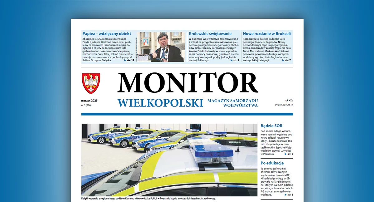 Książki Publikacje, Monitor Wielkopolski marzec - zdjęcie, fotografia