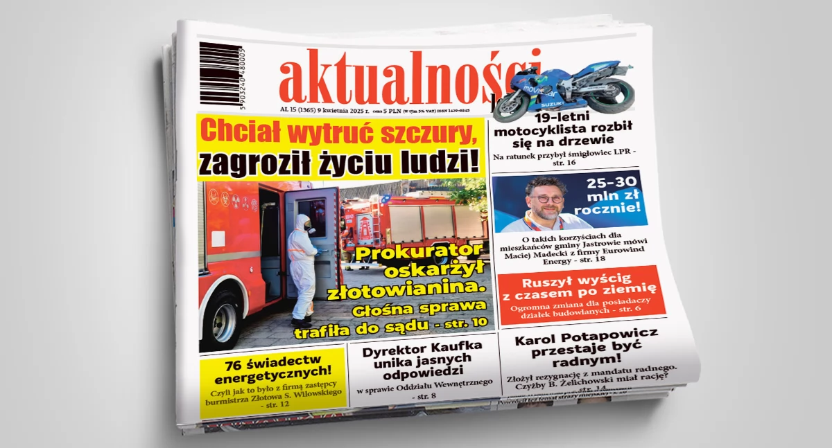 Gazeta Aktualności Lokalne, numer Aktualności Lokalnych [AL15/2025] - zdjęcie, fotografia