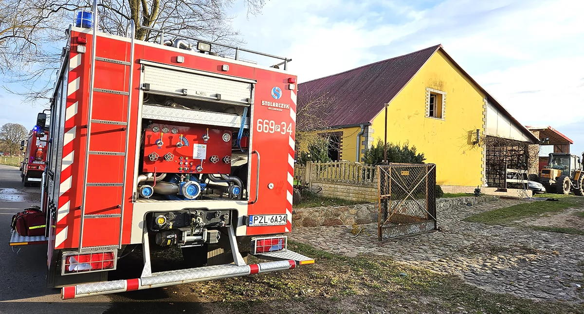 Straż pożarna, Tragiczny pożar w Chwalimiu Wiadomo doszło do nieszczęścia - zdjęcie, fotografia