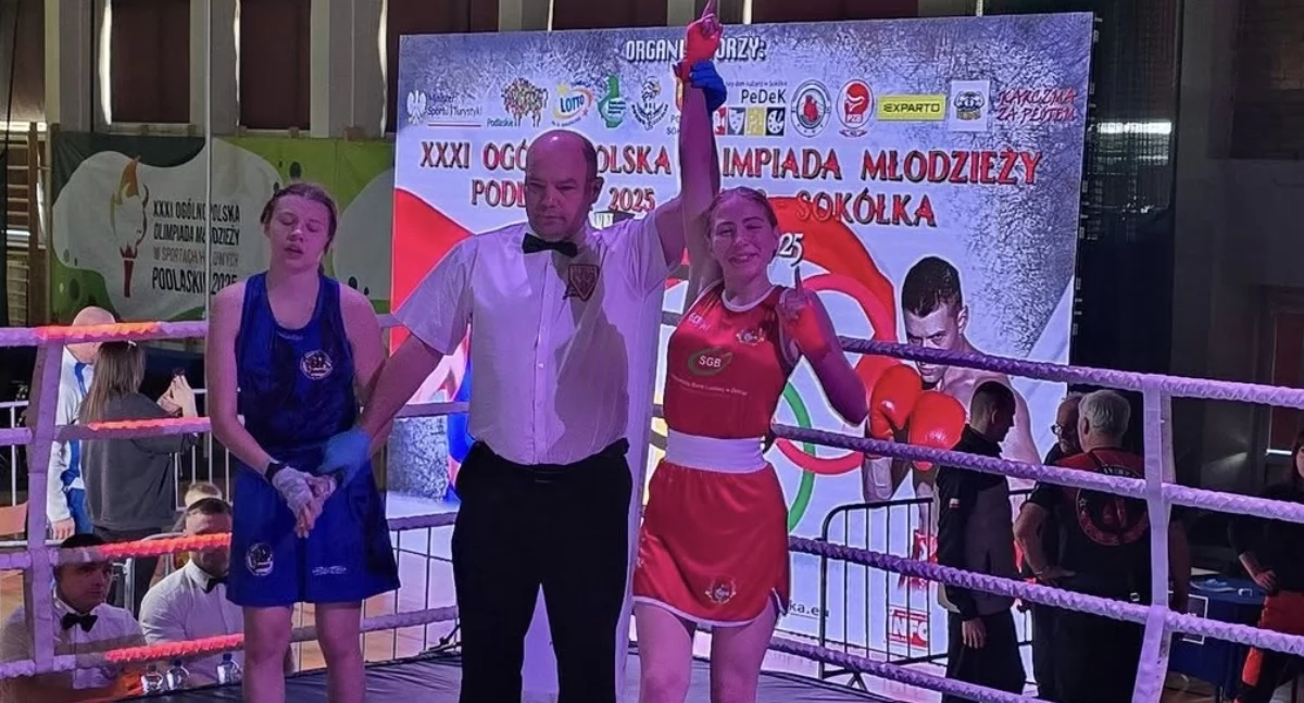 Boks, Brązowy medal Natalii Klimek Ogólnopolskiej Olimpiadzie Młodzieży! - zdjęcie, fotografia