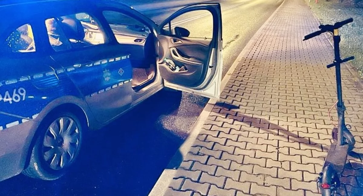 Policja - komunikaty i akcje, promilami hulajnogach zatrzymani Złotowie Dużo zapłacą - zdjęcie, fotografia