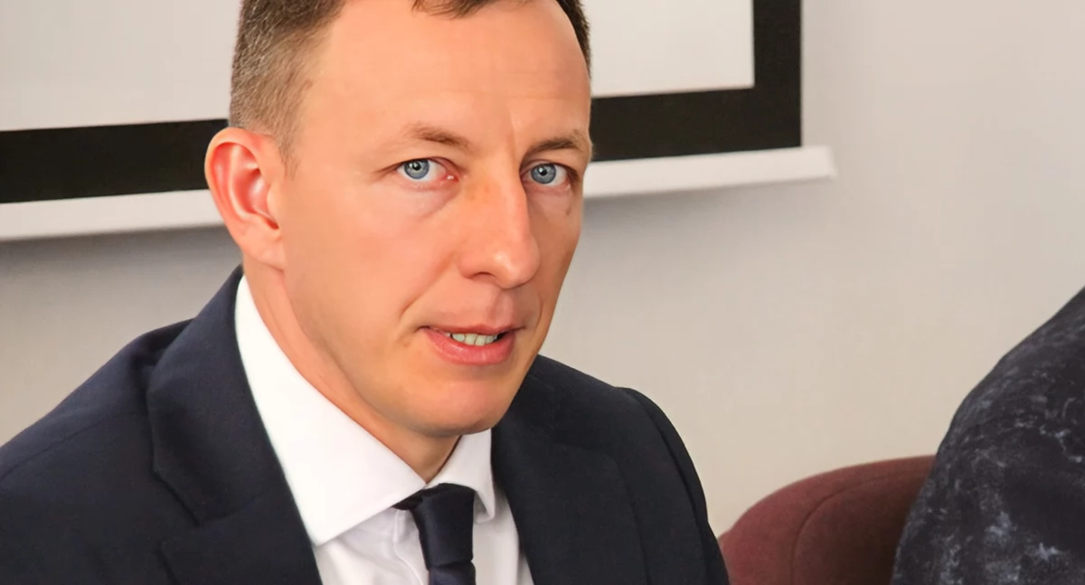 Dyrektor CKZiU Grzegorz Kolera