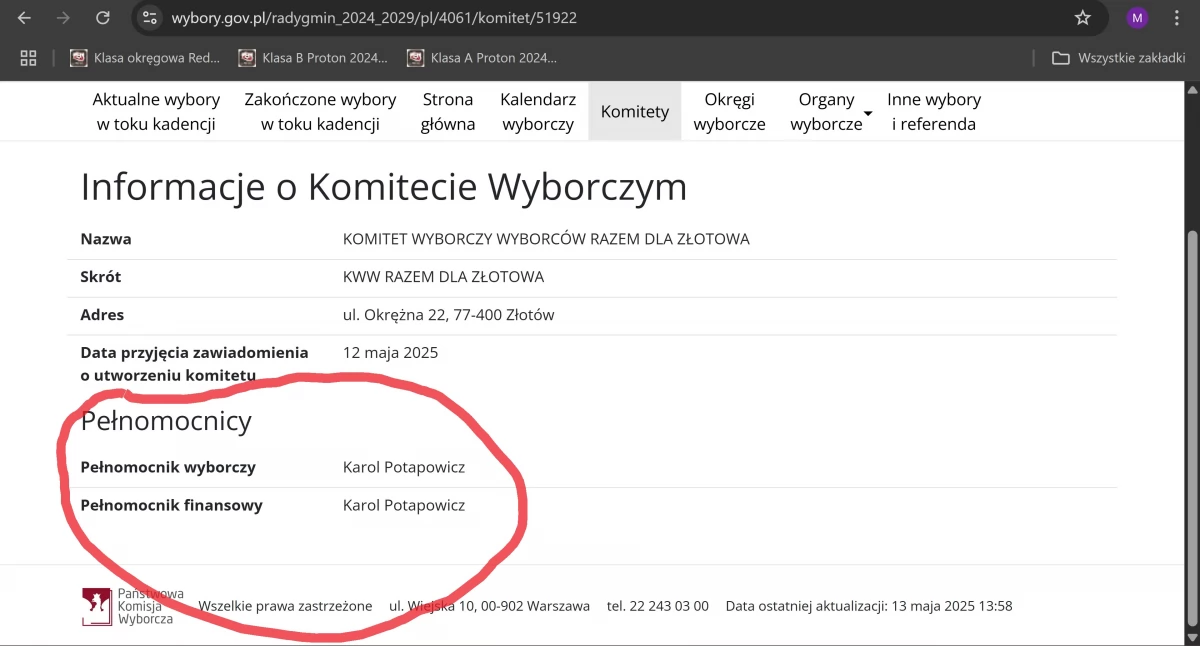 Administracja, Były radny Karol Potapowicz nowej Został pełnomocnikiem komitetu wyborczego! - zdjęcie, fotografia