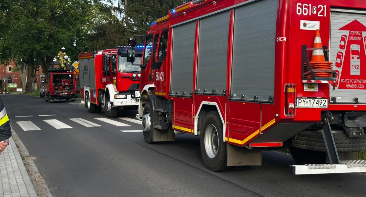 Straż pożarna, Tragiczny finał interwencji Łąkiem Niepełnosprawna osoba żyje - zdjęcie, fotografia