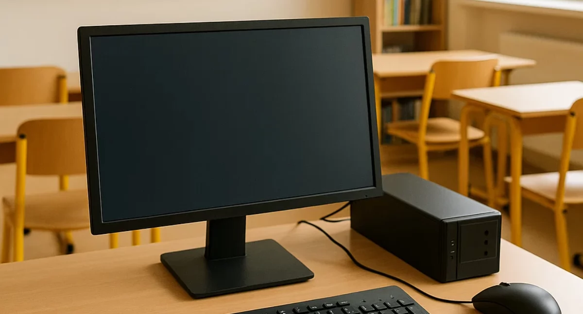 Edukacja, Sztuczna inteligencja złotowskich szkołach pracownie sprzęt - zdjęcie, fotografia