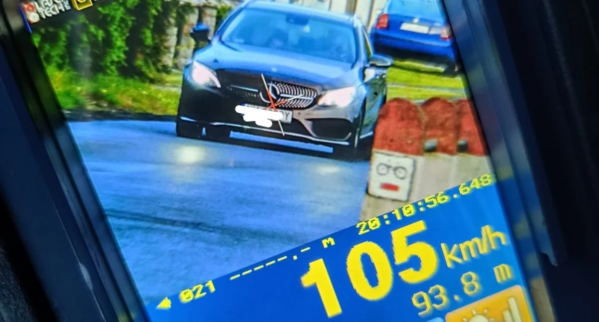 Policja - komunikaty i akcje, Znowu rakieta przez Lipkę drogowa recydywa latka - zdjęcie, fotografia
