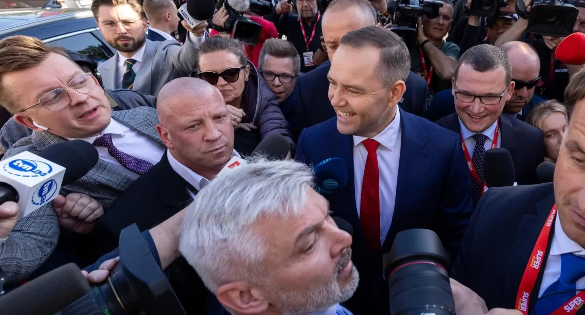 Wybory, gminie Łobżenica Nawrocki deklasuje rywali Mentzen przed Trzaskowskim! - zdjęcie, fotografia