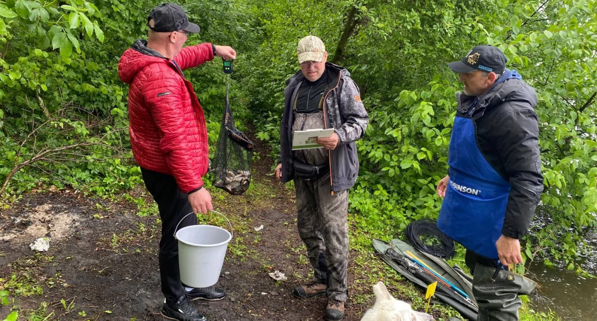 Wędkarstwo Ryby, Bogdan Ciaciak zwycięzcą Mistrzostw Koła Złotowie - zdjęcie, fotografia