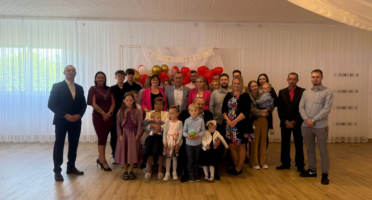 Uroczystości obchody, Złote Państwa Mieszała Medal pół wieku wspólnego życia - zdjęcie, fotografia