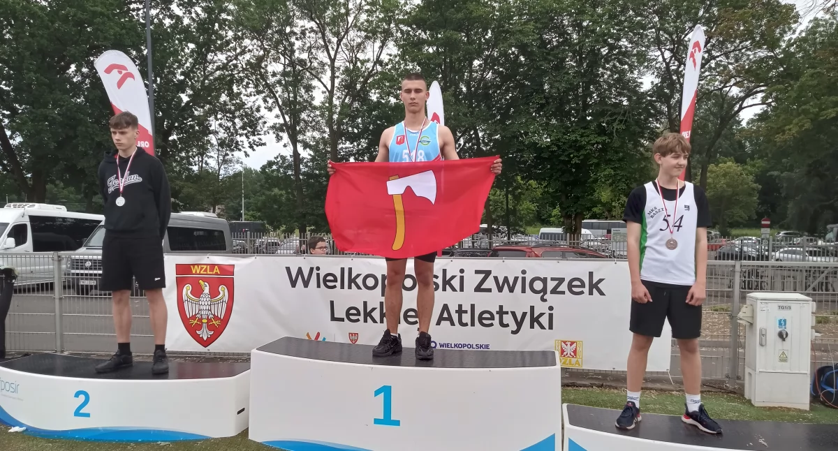 Lekkoatletyka, Złote medale lekkoatletów Olimp Pięć najwyższym podium - zdjęcie, fotografia