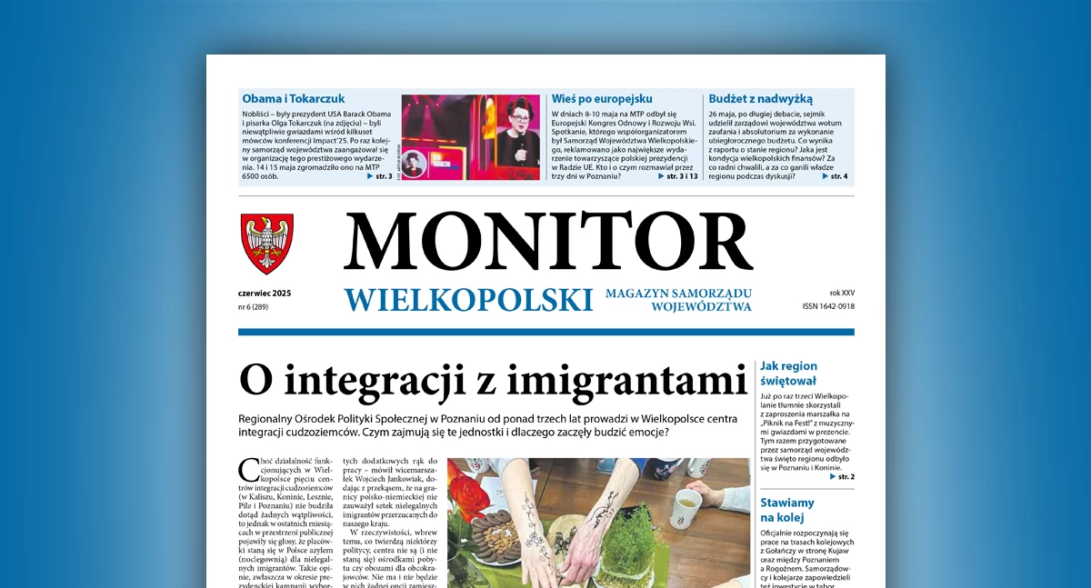 Książki Publikacje, Monitor Wielkopolski czerwiec - zdjęcie, fotografia