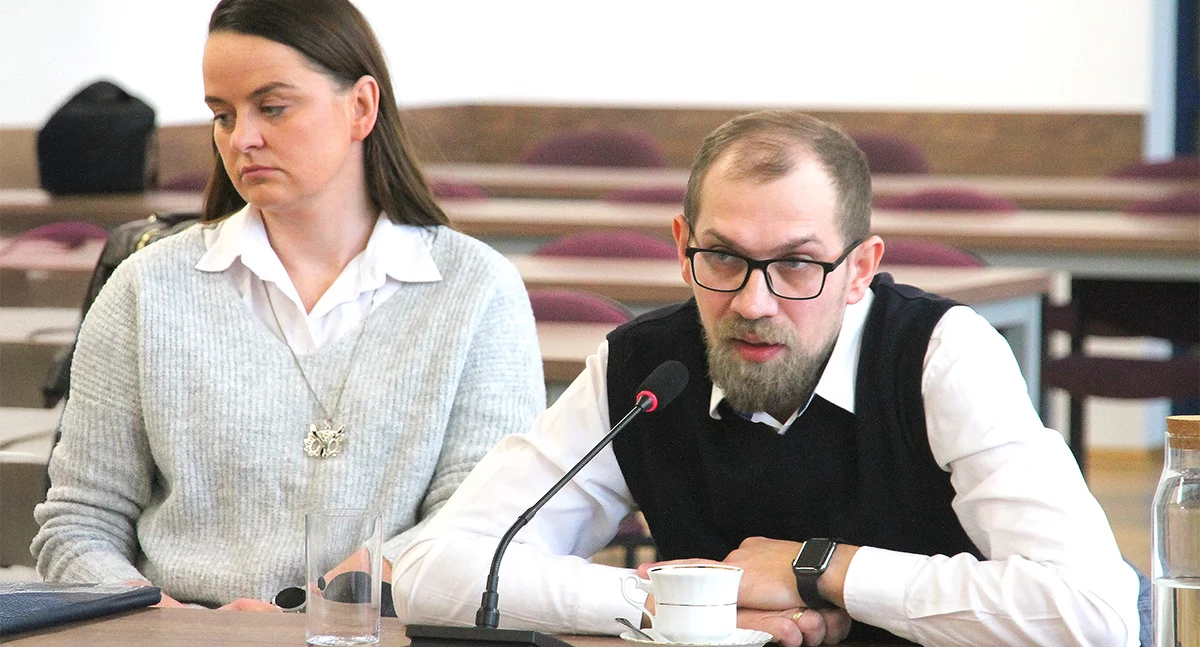Samorządowcy, Marta Śliga Przemysław Masternak osobno Złotowa - zdjęcie, fotografia