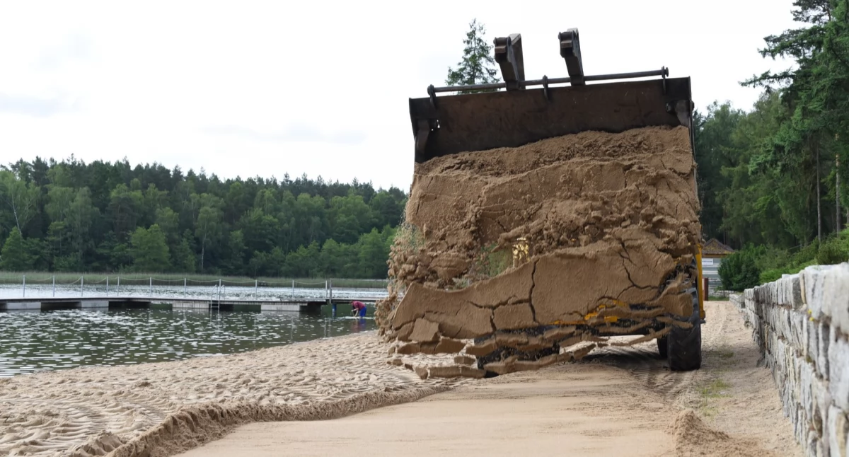 Ekologia Przyroda, Plażowy sezon Jastrowie dopieszcza kąpieliska - zdjęcie, fotografia