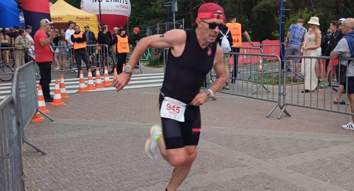 Dariusz Kowalski mknął do mety w iście olimpijskim stylu