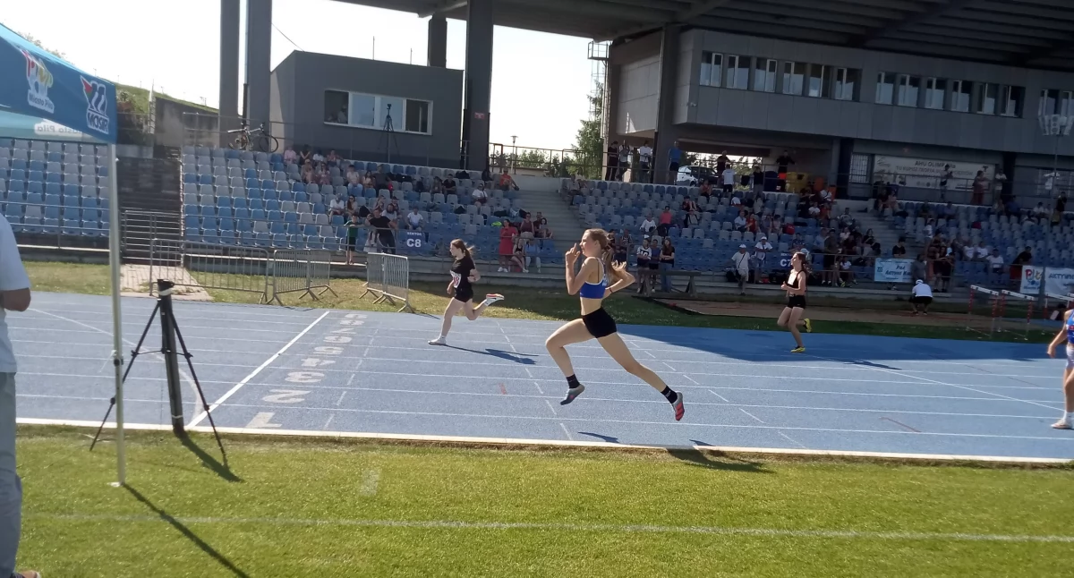 Lekkoatletyka, Udany występ Olimp mitingu medale rekordy - zdjęcie, fotografia