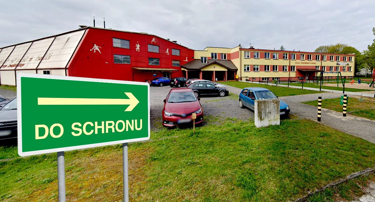Inwestycje w powiecie, w Szkole Podstawowej w Okonku powstanie pierwszy schron z prawdziwego zdarzenia - zdjęcie, fotografia