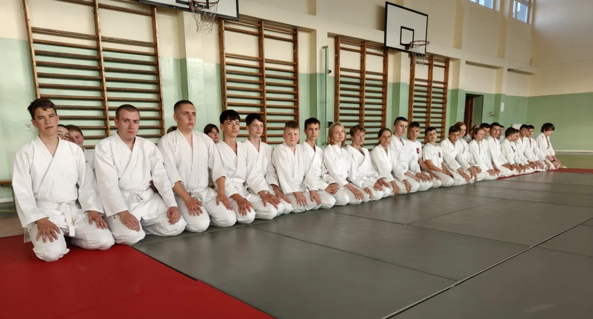 Karate Aikido - sztuki walki, sport nauka języka parze letni obóz Aikido - zdjęcie, fotografia