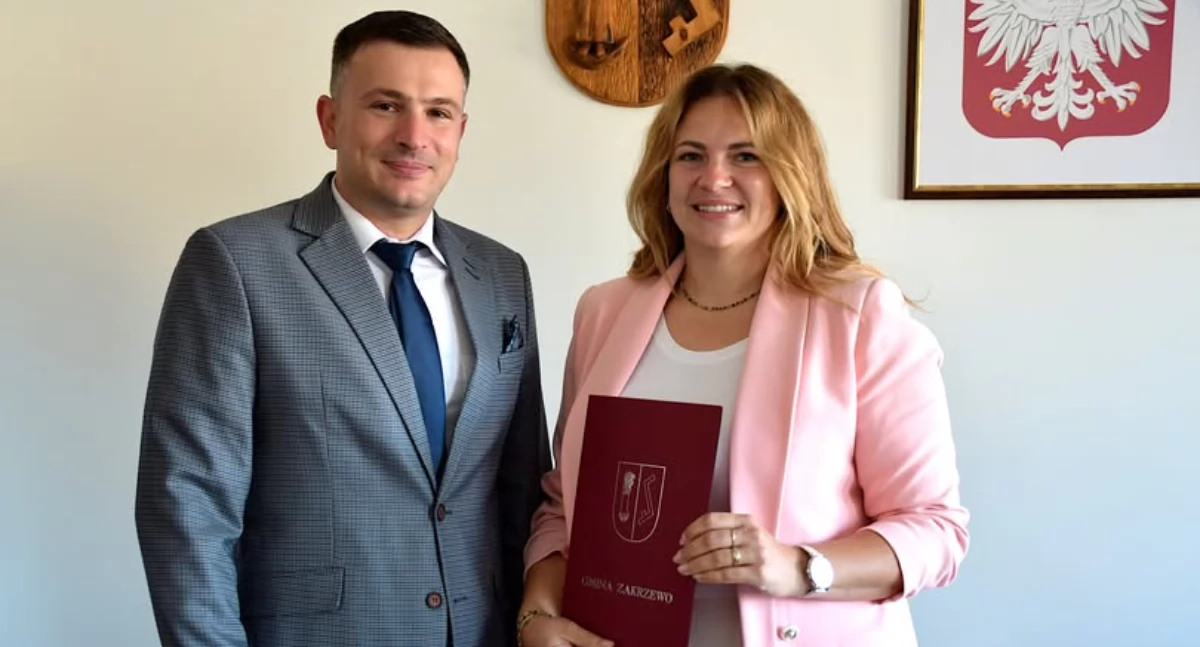 Edukacja, Joanna Stofrowska nową dyrektor Gminnego Żłobka Zakrzewie - zdjęcie, fotografia