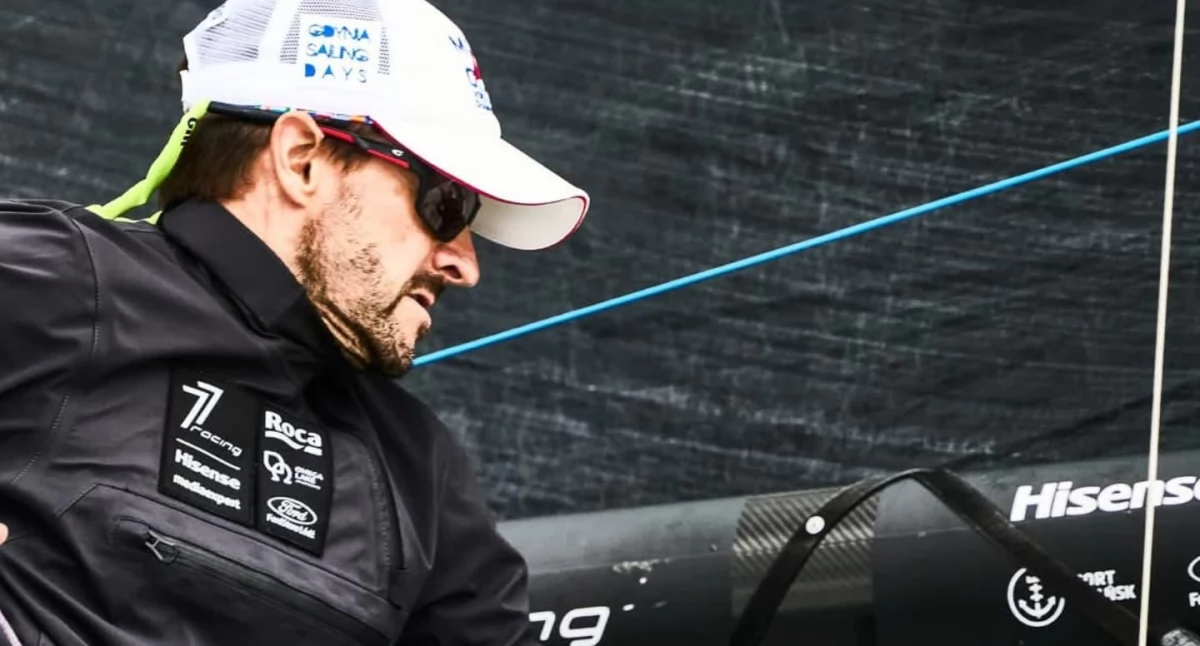 Pozostałe, Maciej Grzebita najwyższym podium regat Gdynia Sailing - zdjęcie, fotografia