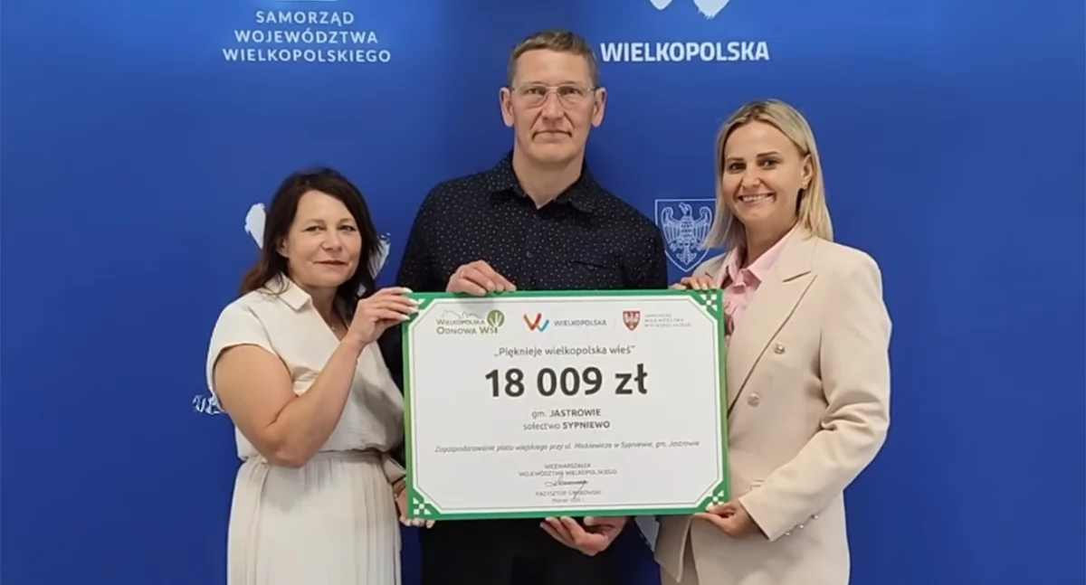 Inwestycje w powiecie, przestrzeń mieszkańców Sypniewa coraz bliżej - zdjęcie, fotografia