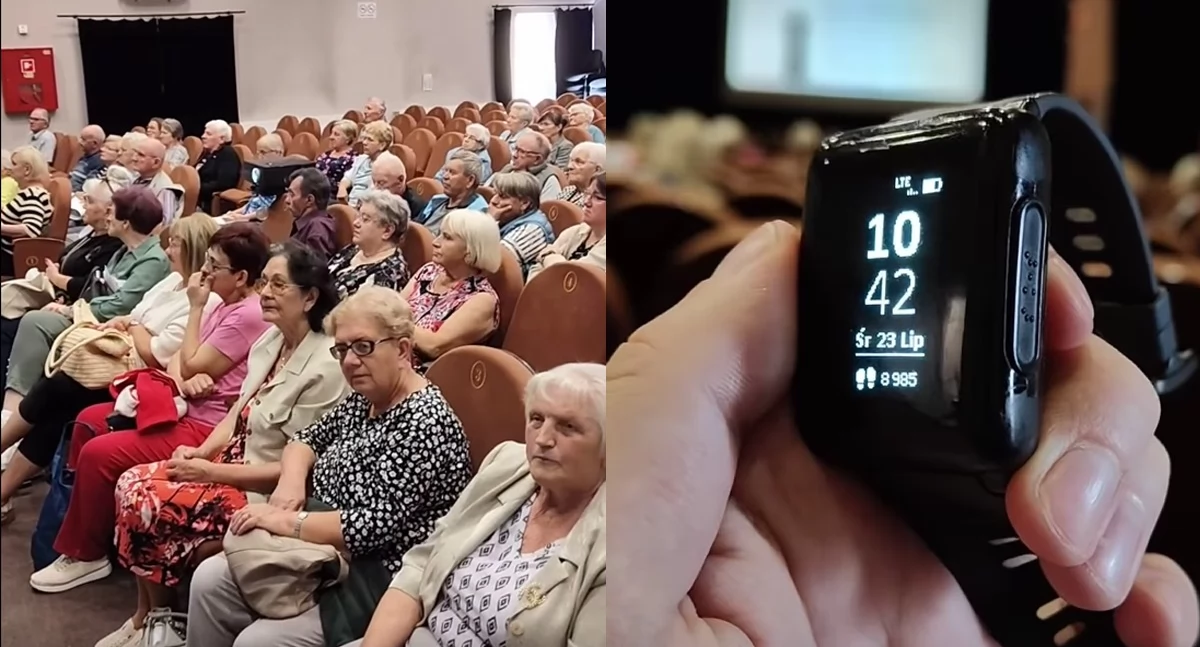 Seniorzy, opaska może uratować życie - zdjęcie, fotografia