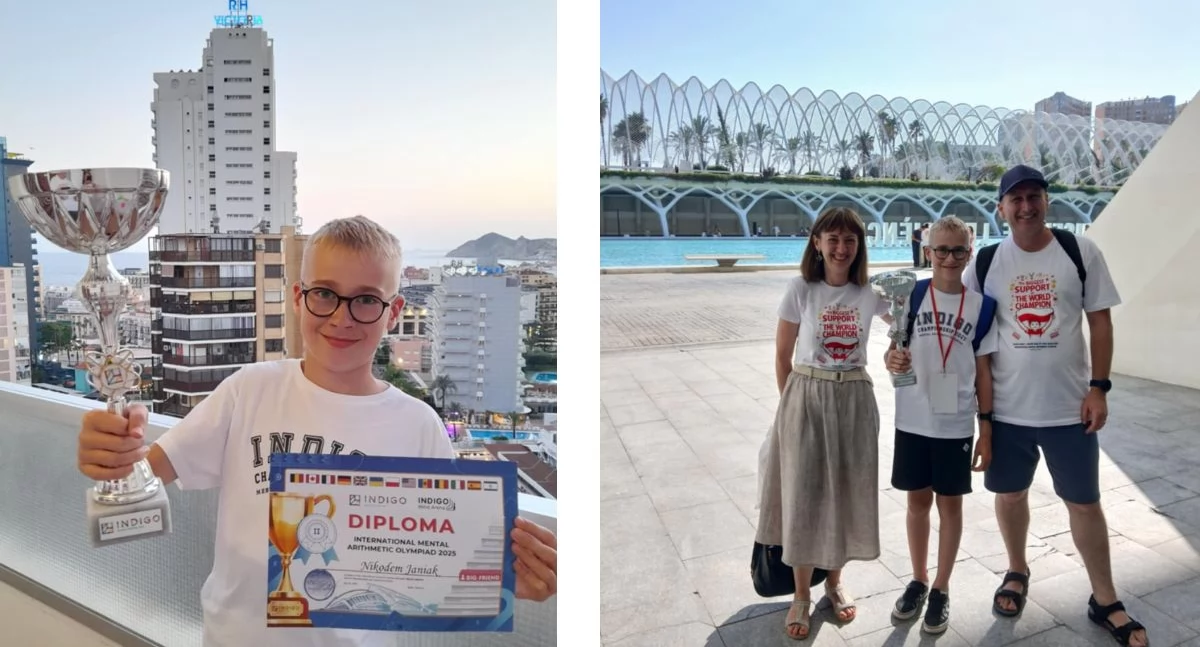 Edukacja, Matematyczny wicemistrz Fanianowa! - zdjęcie, fotografia