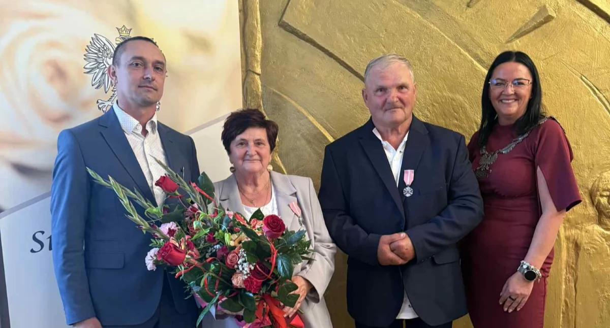 Uroczystości obchody, Wyjątkowy jubileusz Państwa Sidorczuk - zdjęcie, fotografia