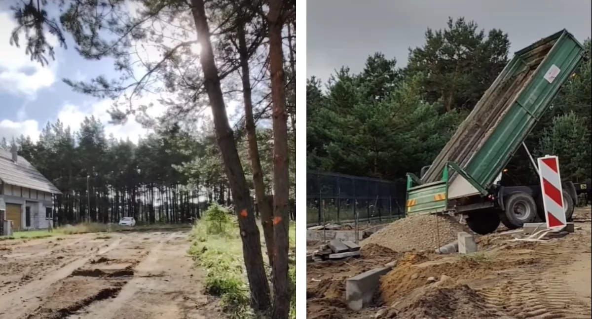 Inwestycje w powiecie, Bukowa Leśna Spacerowa przebudowie Jastrowie inwestuje infrastrukturę - zdjęcie, fotografia