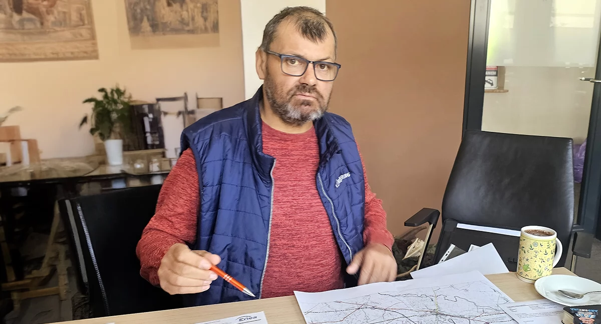 Ludzie losy pasje, Ekspresówka przetnie gospodarstwo Wojciech Szczęsny walczy zmianę przebiegu - zdjęcie, fotografia