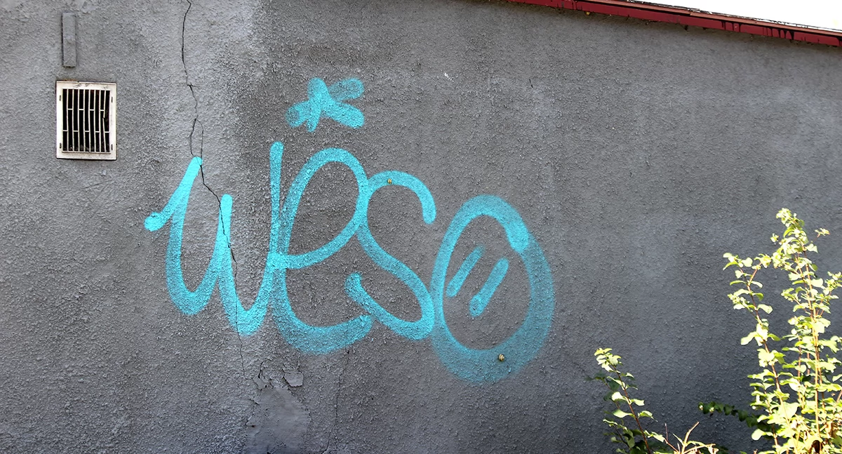 Ludzie losy pasje, tropie nielegalnych graffiti - zdjęcie, fotografia