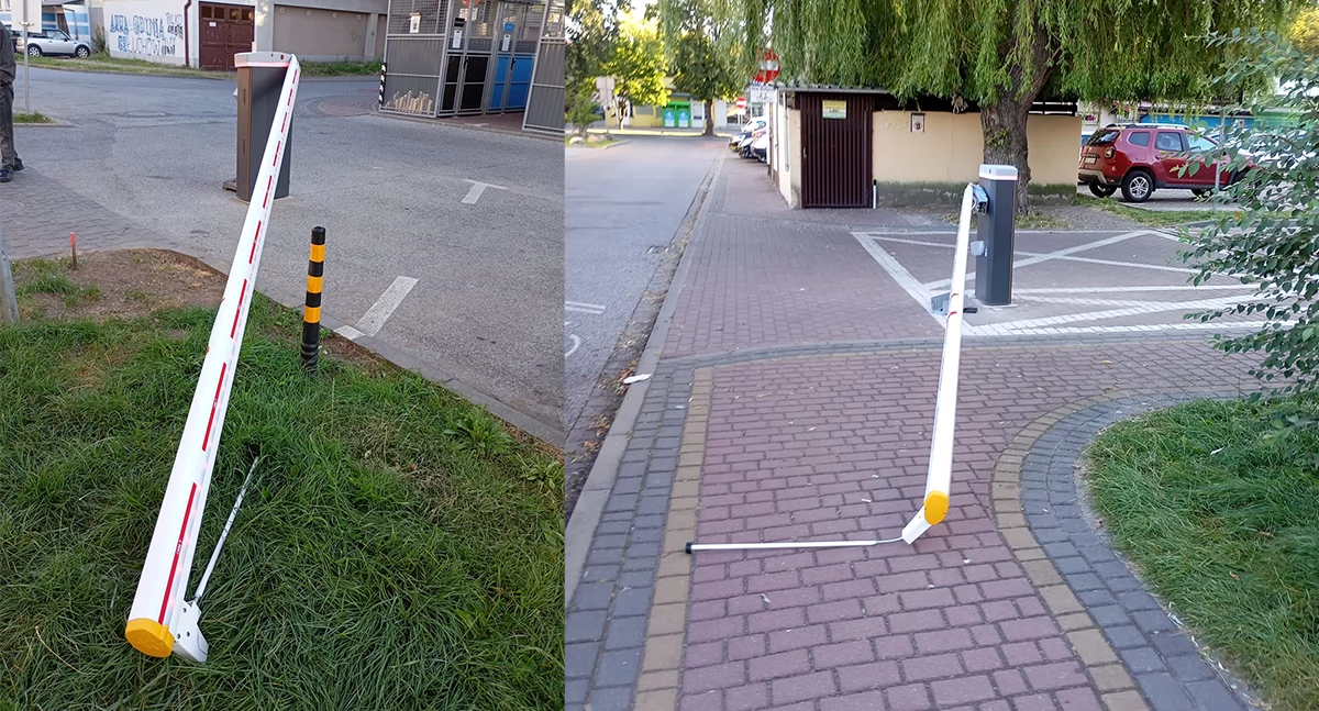 Ludzie losy pasje, Bariery nerwów czyli klucze osiedlowych szlabanów - zdjęcie, fotografia