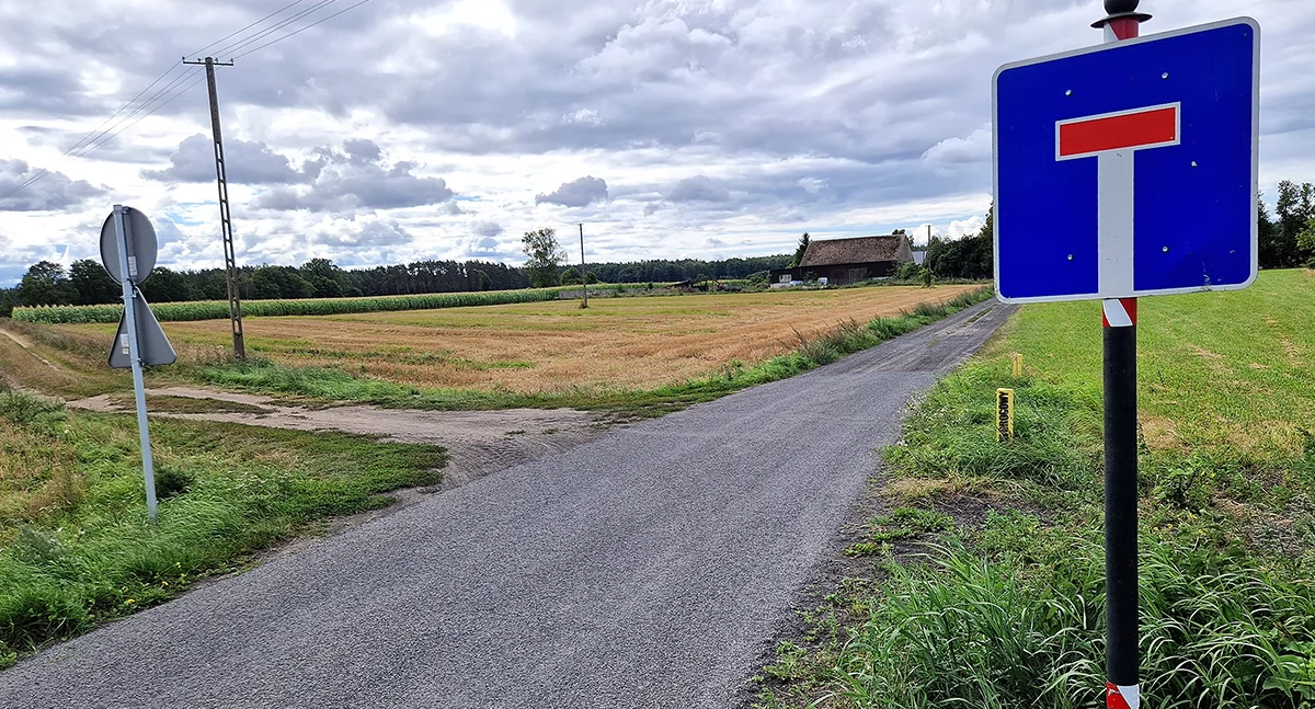 Drogi i komunikacja, Droga trzech gospodarstw polityce sąsiedzkiej zapewnia wójt - zdjęcie, fotografia