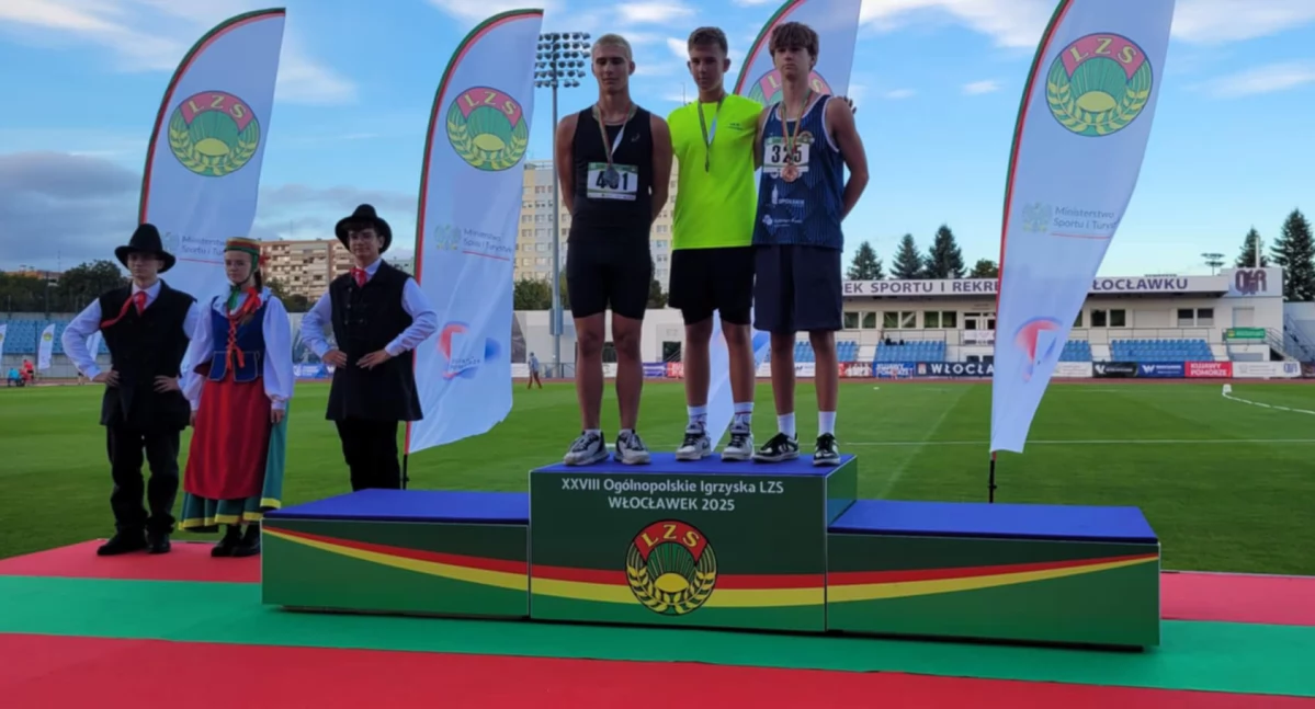 Lekkoatletyka, Medale lekkoatletów Krajenki - zdjęcie, fotografia