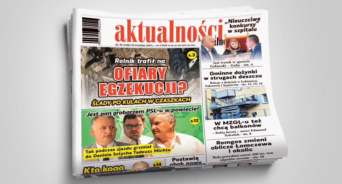 Gazeta Aktualności Lokalne, numer Aktualności Lokalnych [AL36/2025] - zdjęcie, fotografia