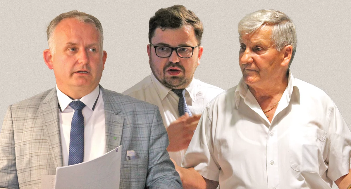 Partie polityczne, grabarzem PSL–u w powiecie Michta grzmiał do D Sztycha - zdjęcie, fotografia