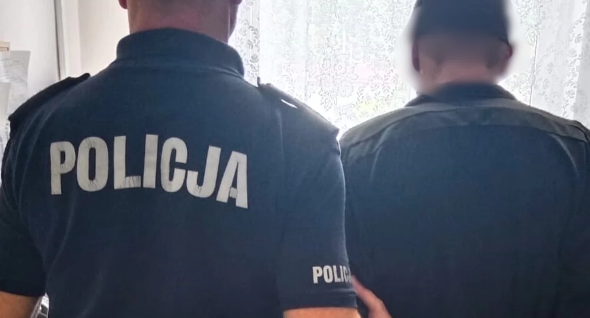 Policja - komunikaty i akcje, Zatrzymany Okonku kierowca odpowie kilka przestępstw - zdjęcie, fotografia