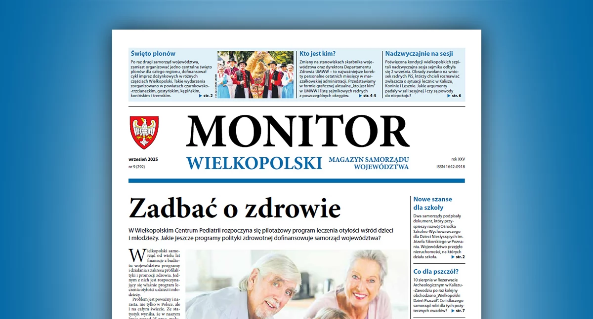 Książki Publikacje, Monitor Wielkopolski wrzesień - zdjęcie, fotografia