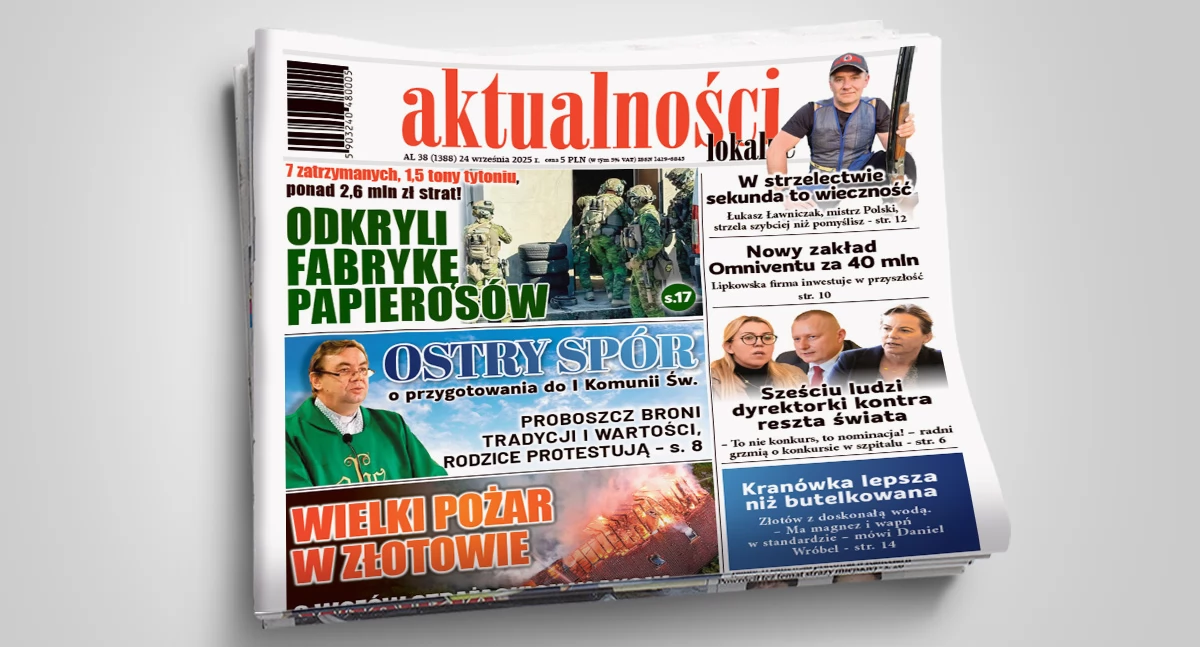 Gazeta Aktualności Lokalne, numer Aktualności Lokalnych [AL38/2025] - zdjęcie, fotografia