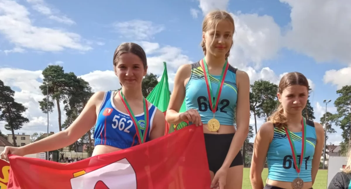 Lekkoatletyka, Udany występ lekkoatletów Olimp Mistrzostwach Wielkopolski - zdjęcie, fotografia