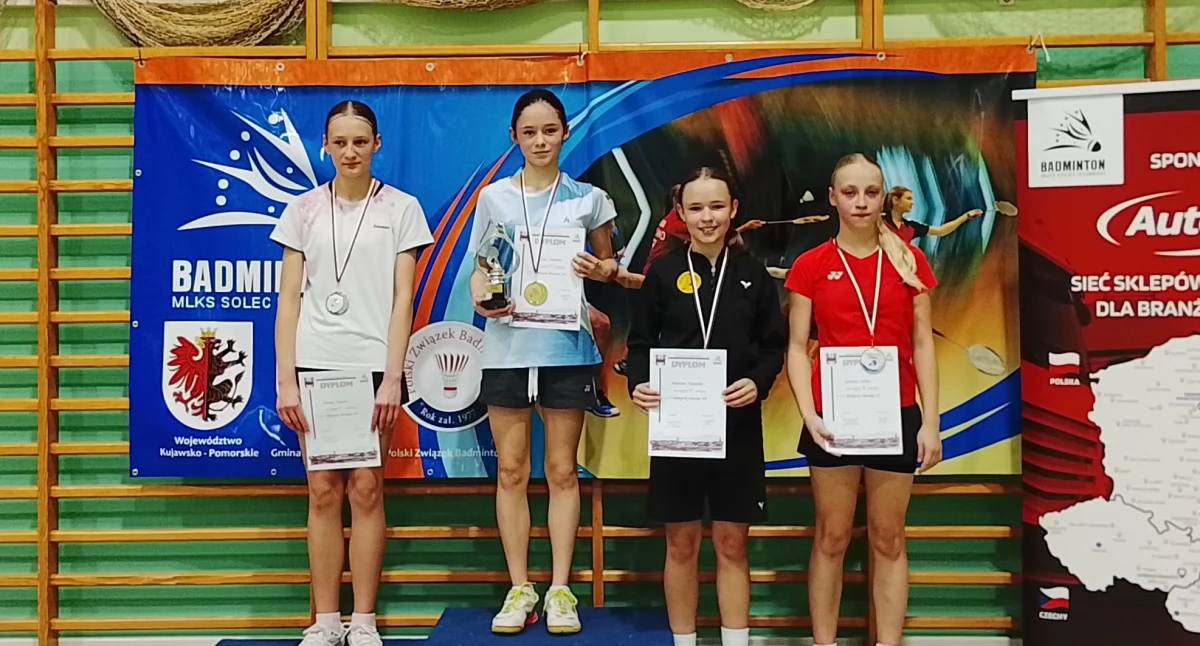Badminton, Kamila Sakowicz zawodzi! Wygrywa ważny turniej Solcu Kujawskim! - zdjęcie, fotografia