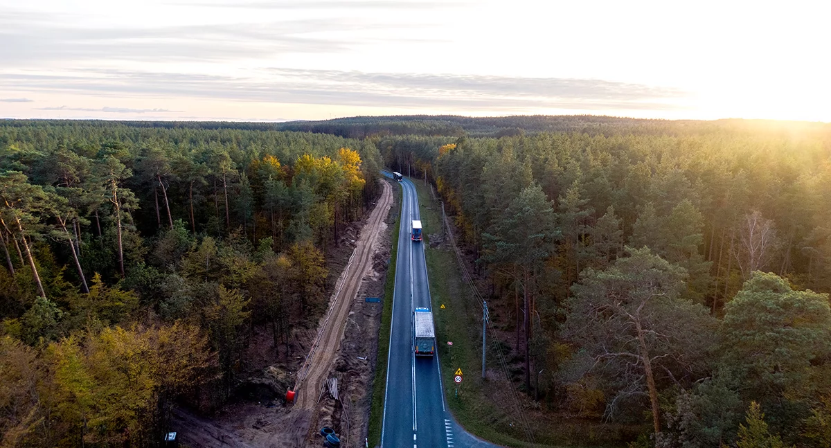 Drogi i komunikacja, Takiej ścieżki rowerowej nigdzie w powiecie! w przebudowie - zdjęcie, fotografia