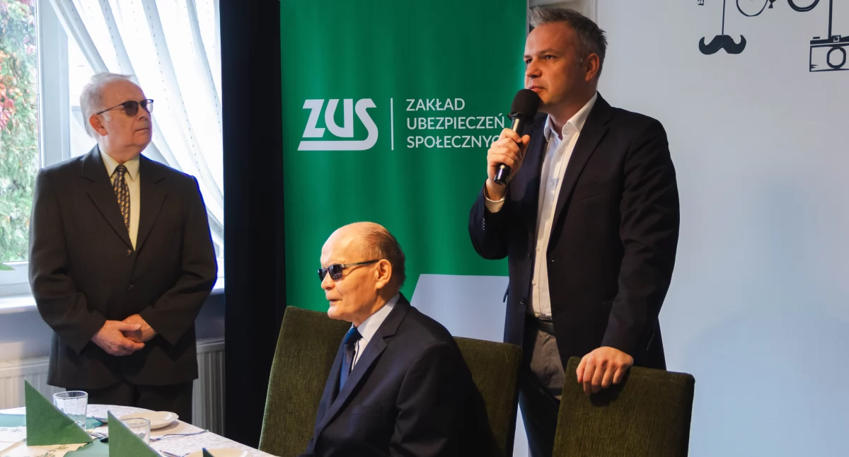 Uroczystości obchody, Międzynarodowy Dzień Białej Laski Złotowie - zdjęcie, fotografia