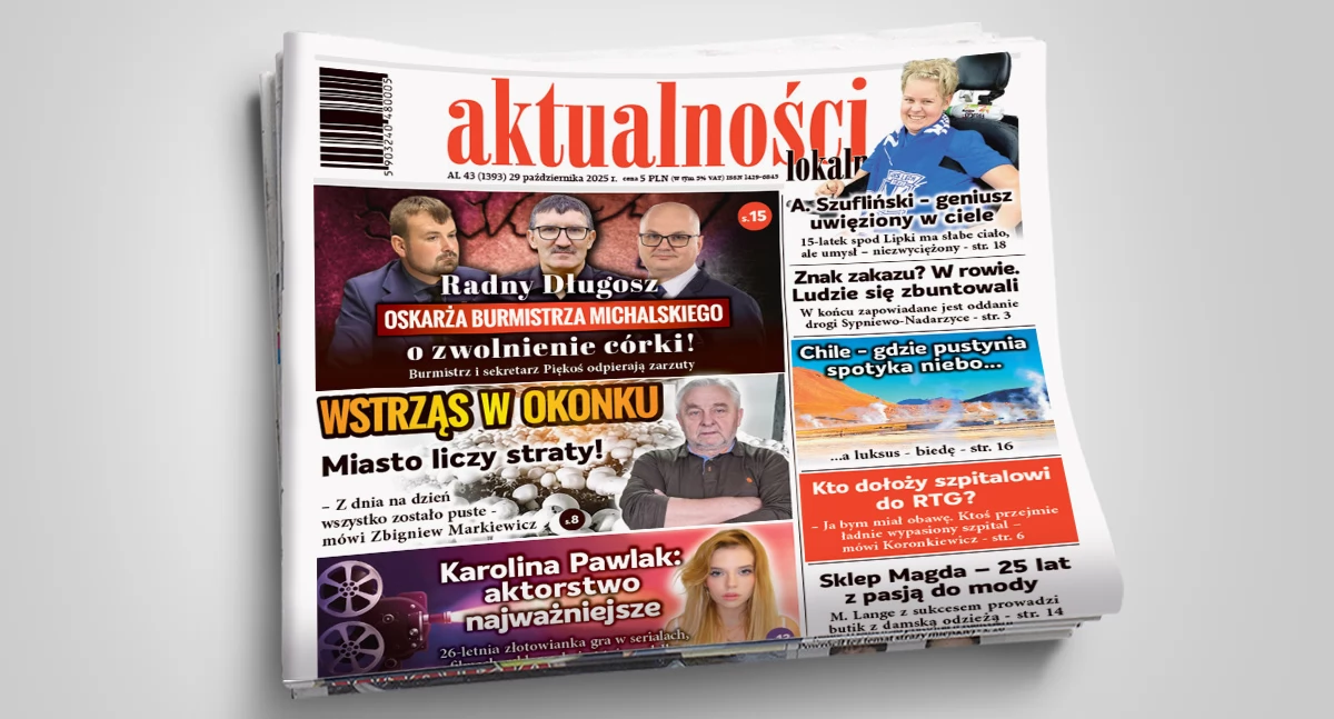 Gazeta Aktualności Lokalne, numer Aktualności Lokalnych [AL43/2025] - zdjęcie, fotografia