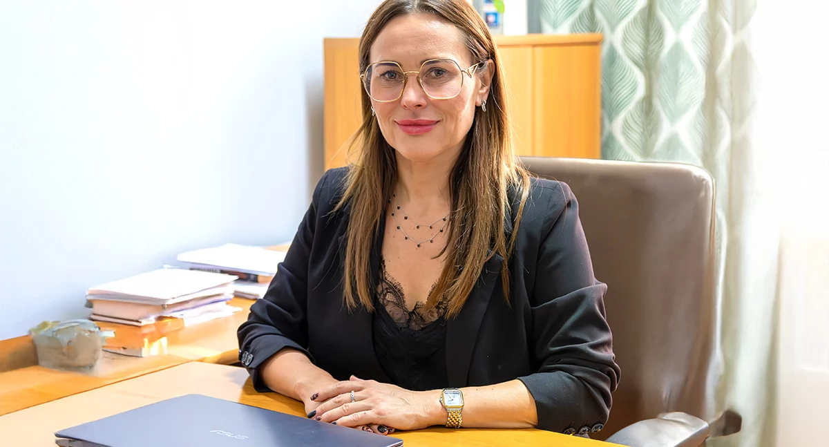 M. Wiśniewska–Ryczkowska niedawno obchodziła jubileusz 25–lecia pracy zawodowej
