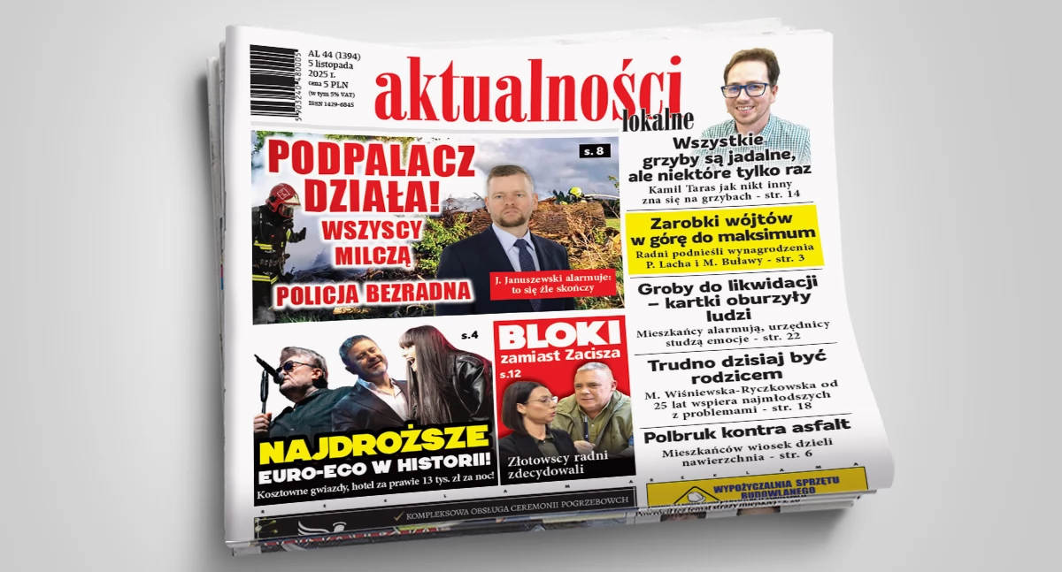 Gazeta Aktualności Lokalne, numer Aktualności Lokalnych [AL44/2025] - zdjęcie, fotografia