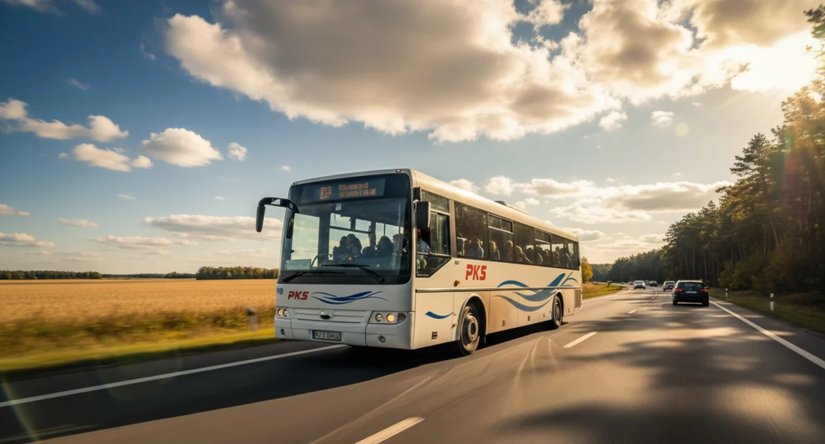 Drogi i komunikacja, linie autobusowe - zdjęcie, fotografia