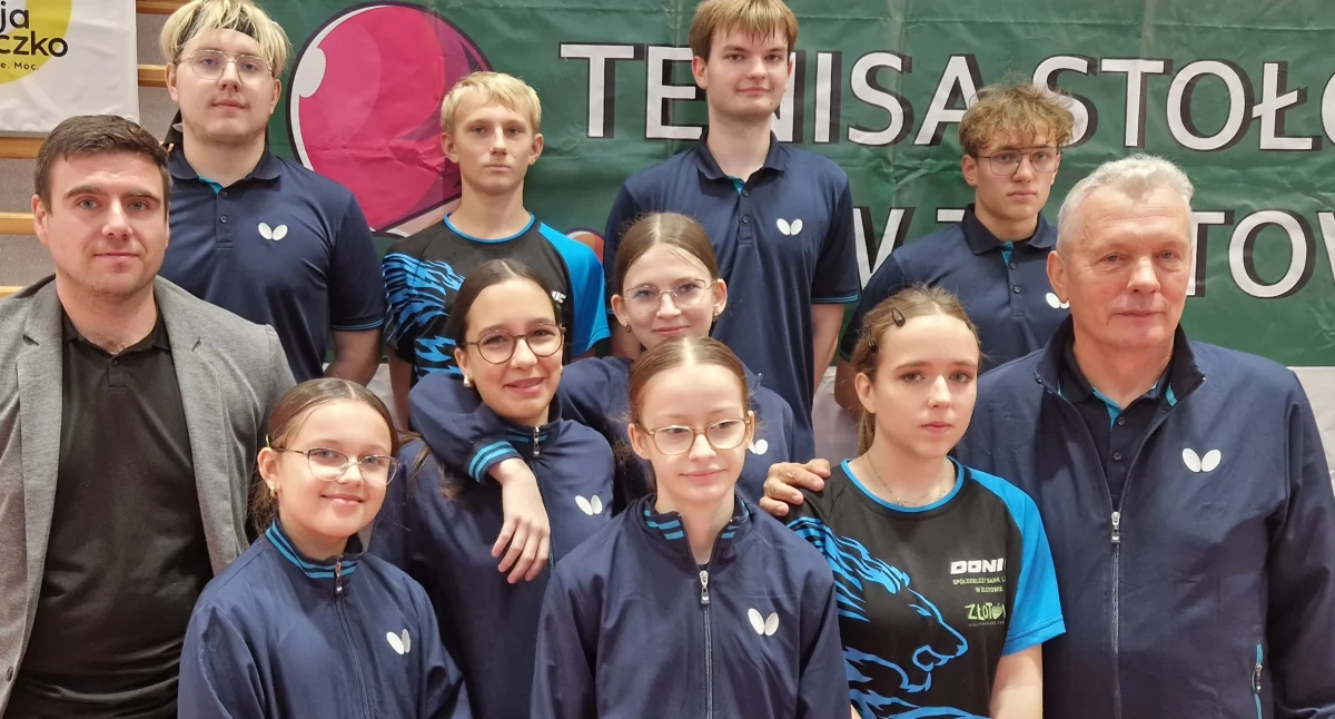 Tenis stołowy, Grand Wielkopolski Juniorów Juniorek Złotowie tylko najlepsi pojadą ogólnopolski turniej! - zdjęcie, fotografia