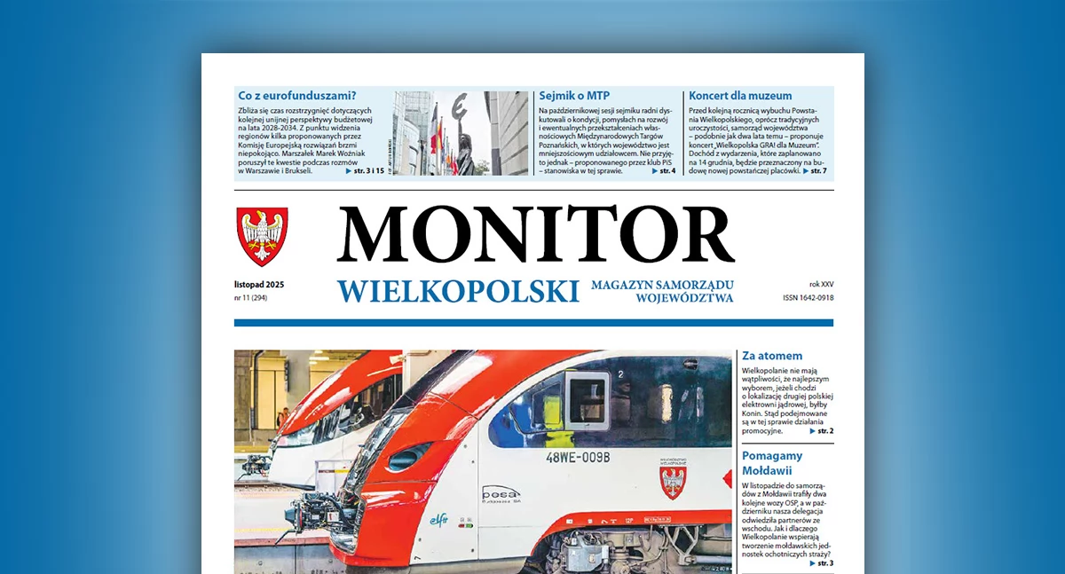 Książki Publikacje, Monitor Wielkopolski listopad - zdjęcie, fotografia