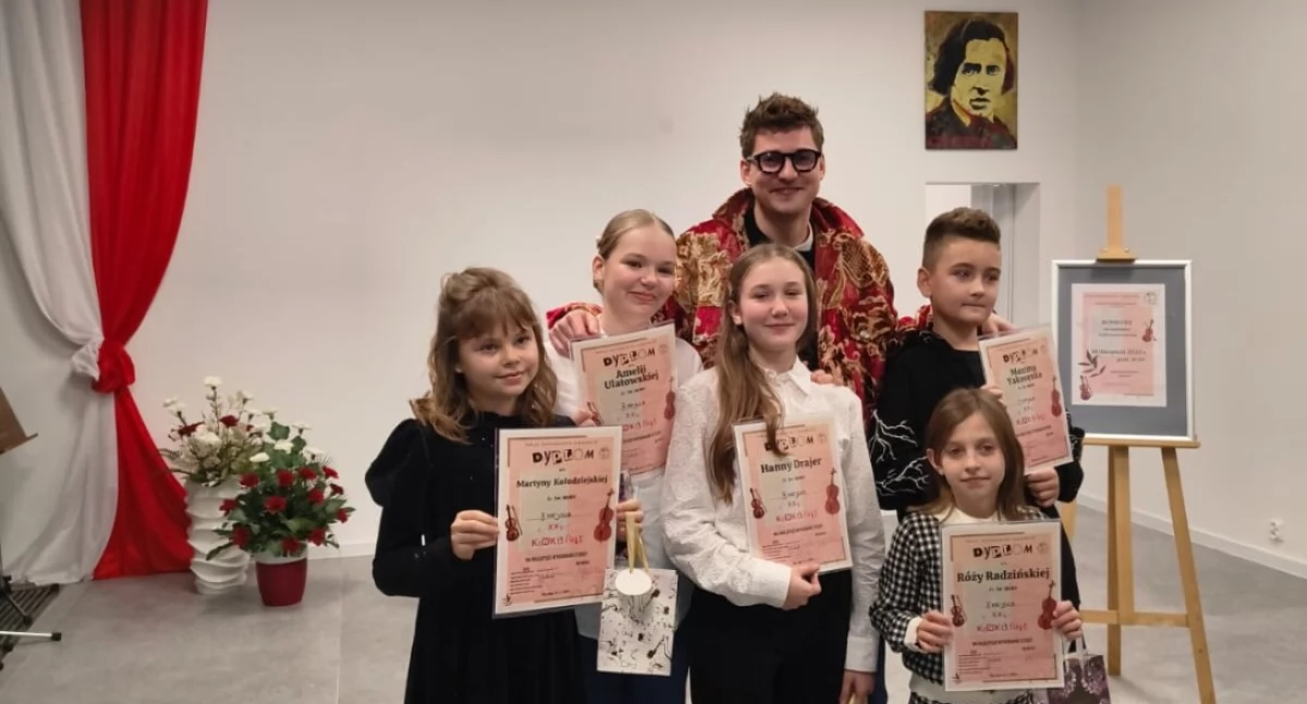 Fot. Państwowa Szkoła Muzyczna I stopnia im. Fryderyka Chopina w Złotowie 